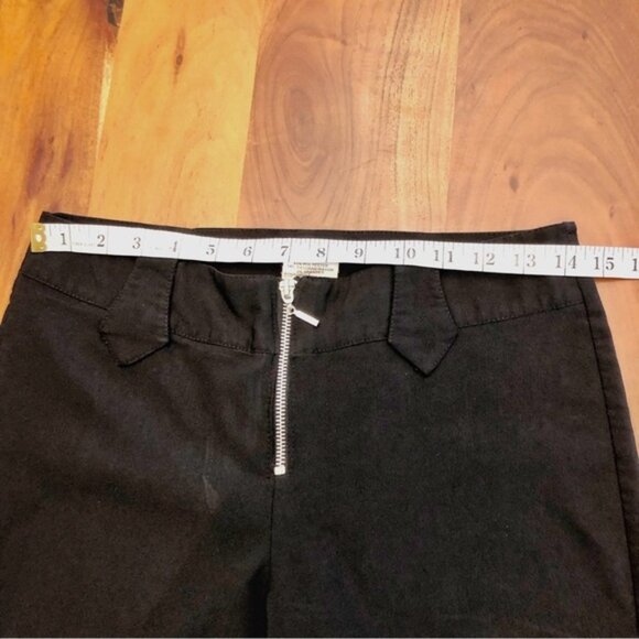 Vintage 725 Original Y2K Boot Cut Fit Flared Funky Low Rise Black Pants Trousers - Picture 7 of 14